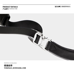 慵懒风软皮男包斜挎包2026新款小众设计大容量饺子包潮